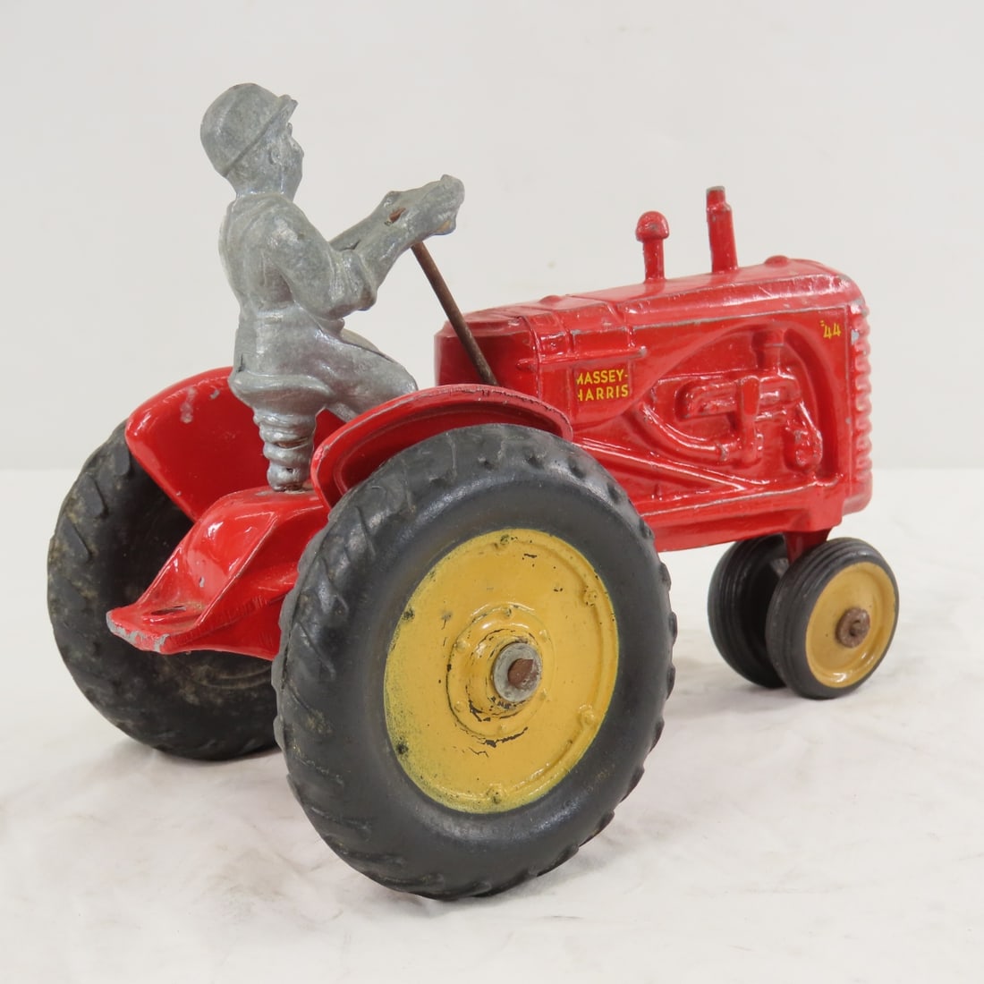 1950's SLIK Massey-Harris 44 NF Tractor w/ Driver - 5