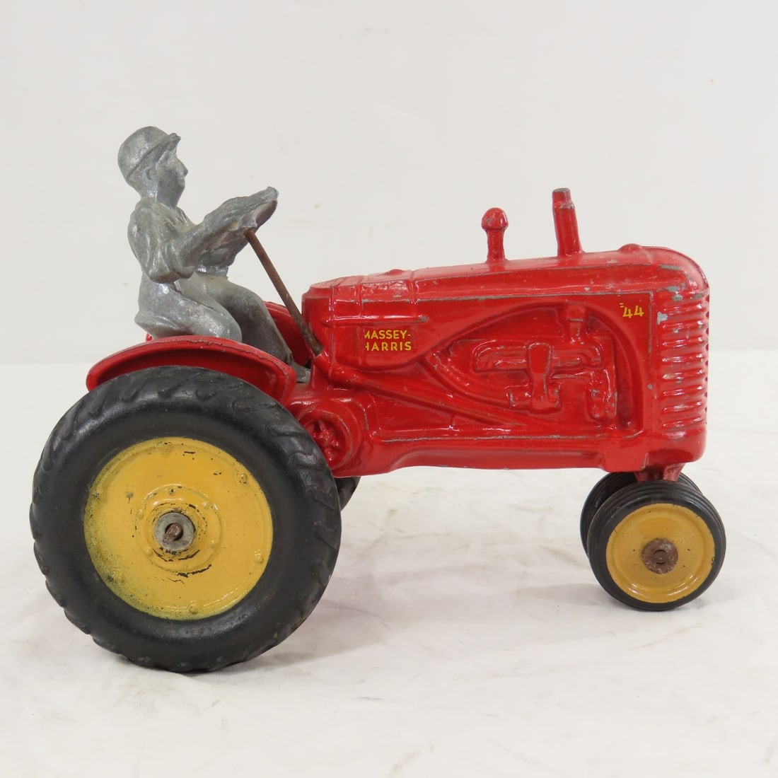 1950's SLIK Massey-Harris 44 NF Tractor w/ Driver - 6
