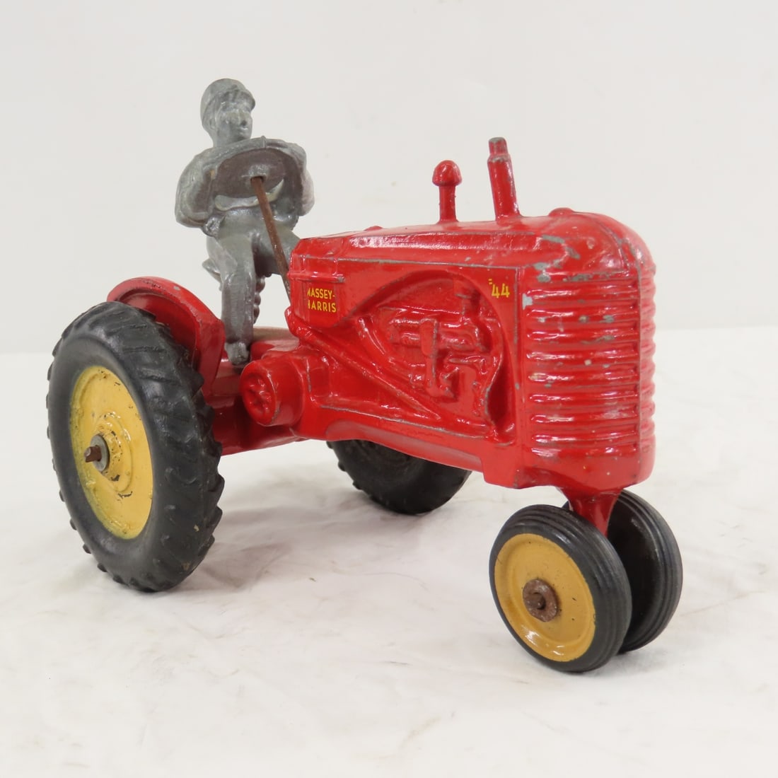 1950's SLIK Massey-Harris 44 NF Tractor w/ Driver - 7