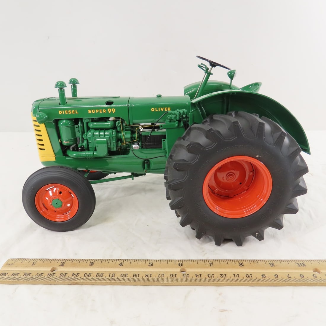 Franklin Mint Oliver Super 99 Diesel w/Custom Plow - 2
