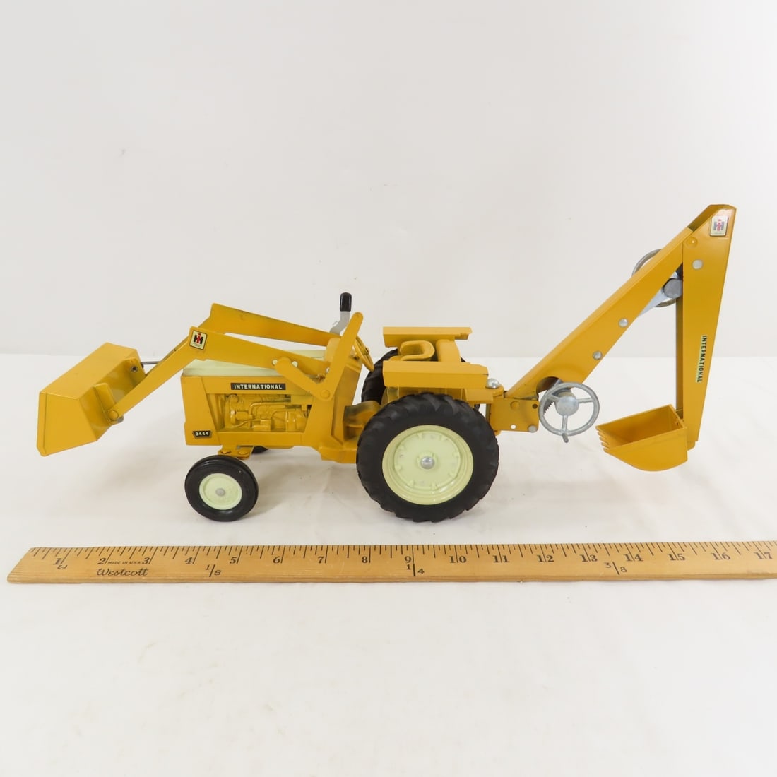 ERTL International 3444 Tractor, Loader & Backhoe - 2