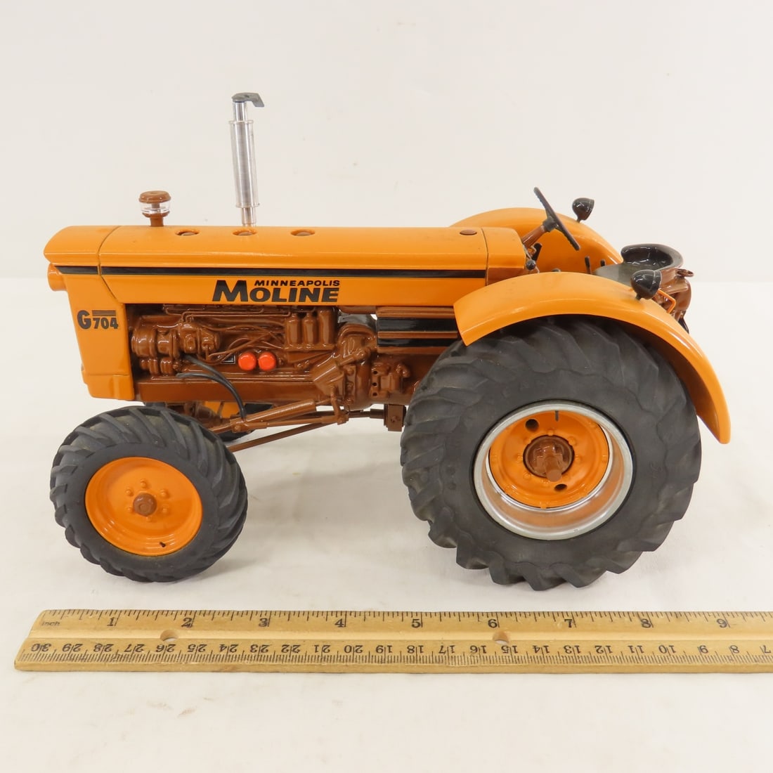 Mohr Custom M-M Brown Belly G704 MFWD Tractor - 2