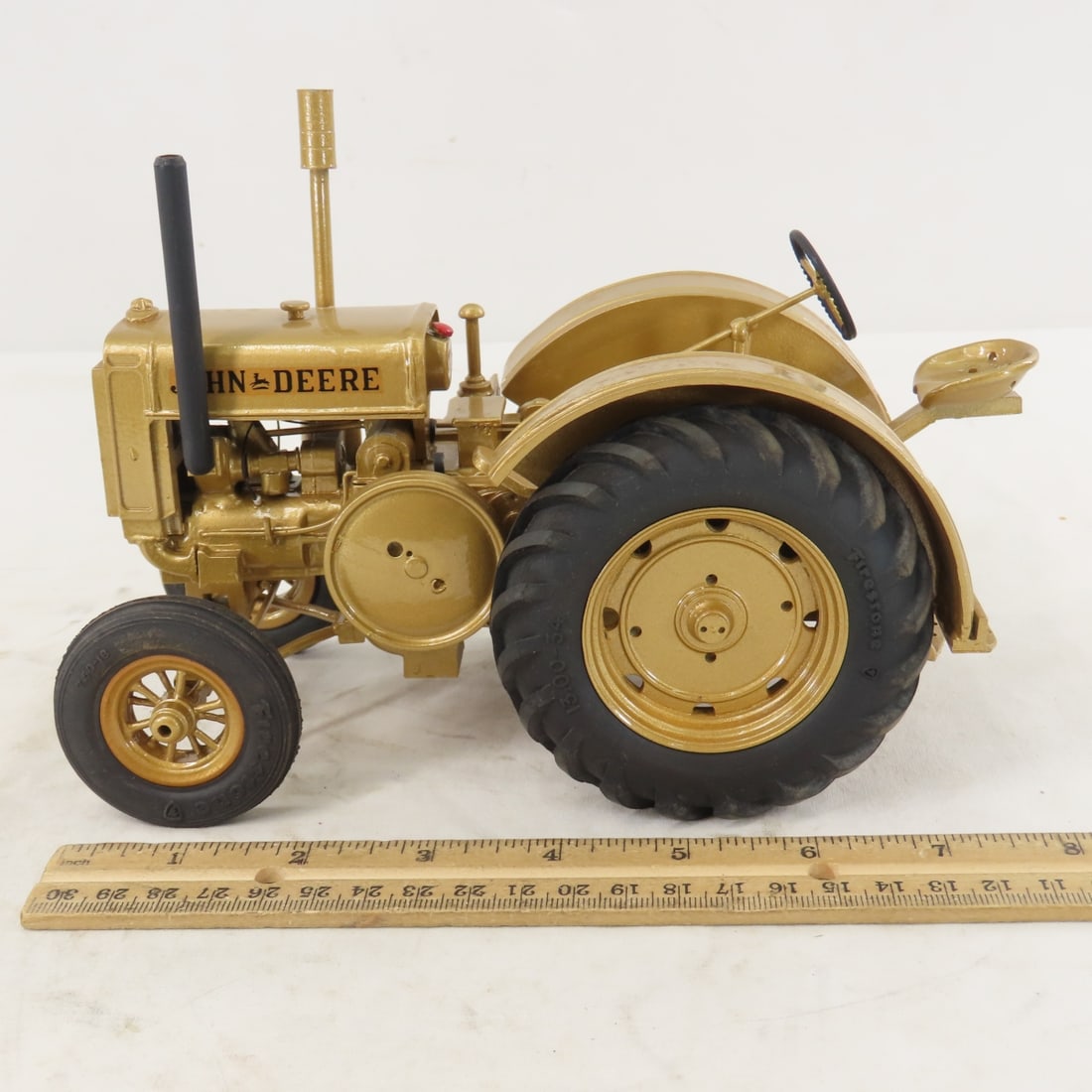 Custom 1937 Centennial JD Gold Model D Tractor - 2