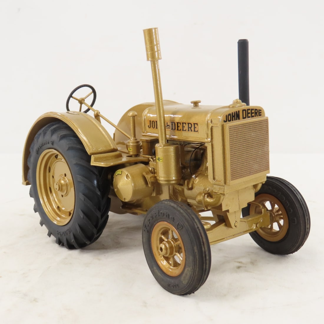 Custom 1937 Centennial JD Gold Model D Tractor - 7