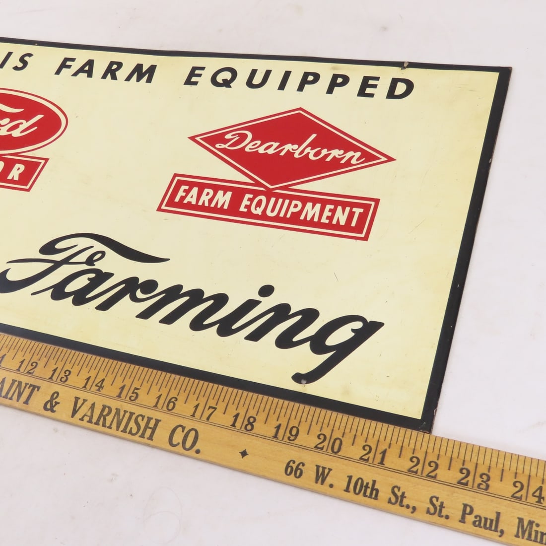 FORD Tractor Dearborn Farm Equipment Sign - 2