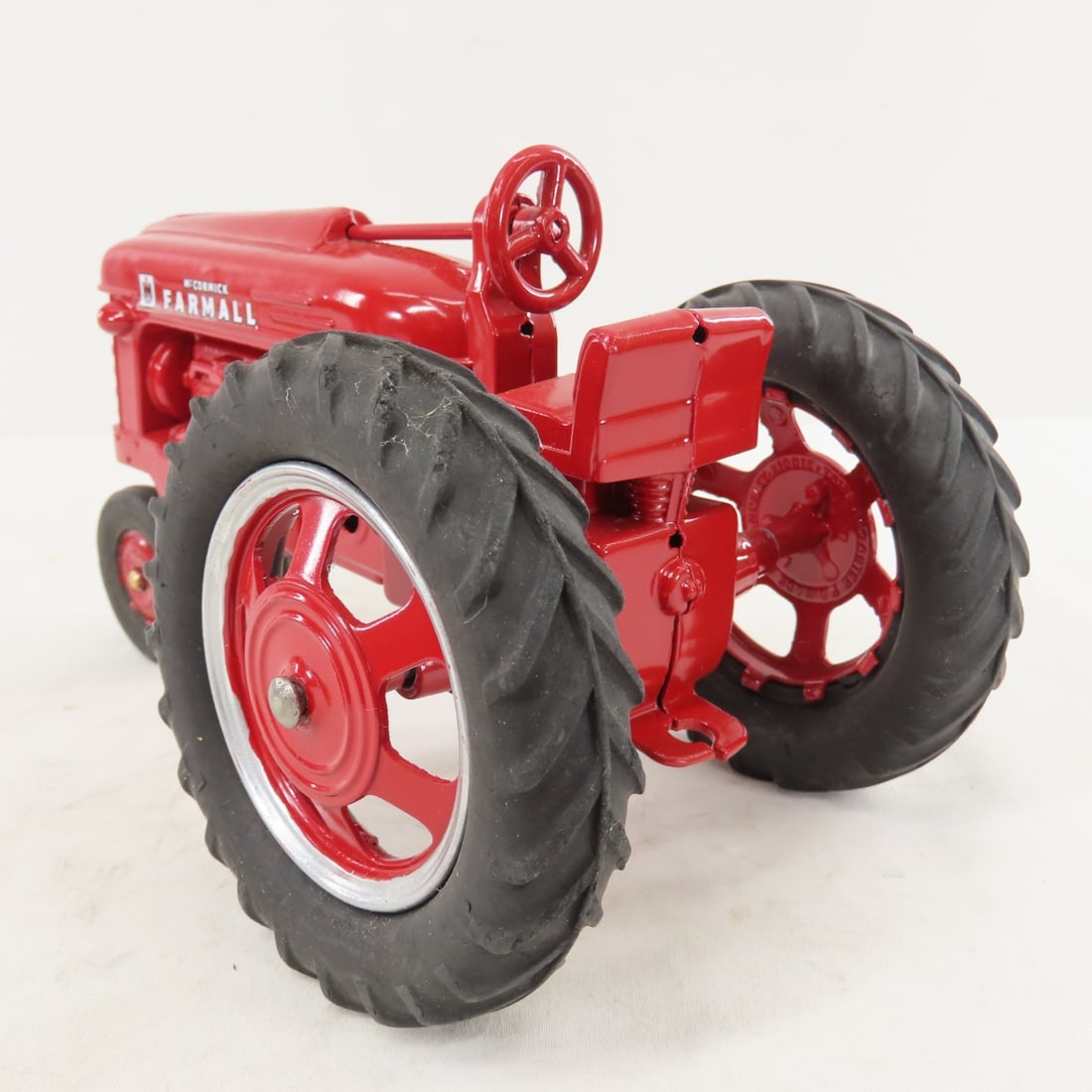 2 Hubley Repaint IH McCormick Farmall NF Tractors - 3