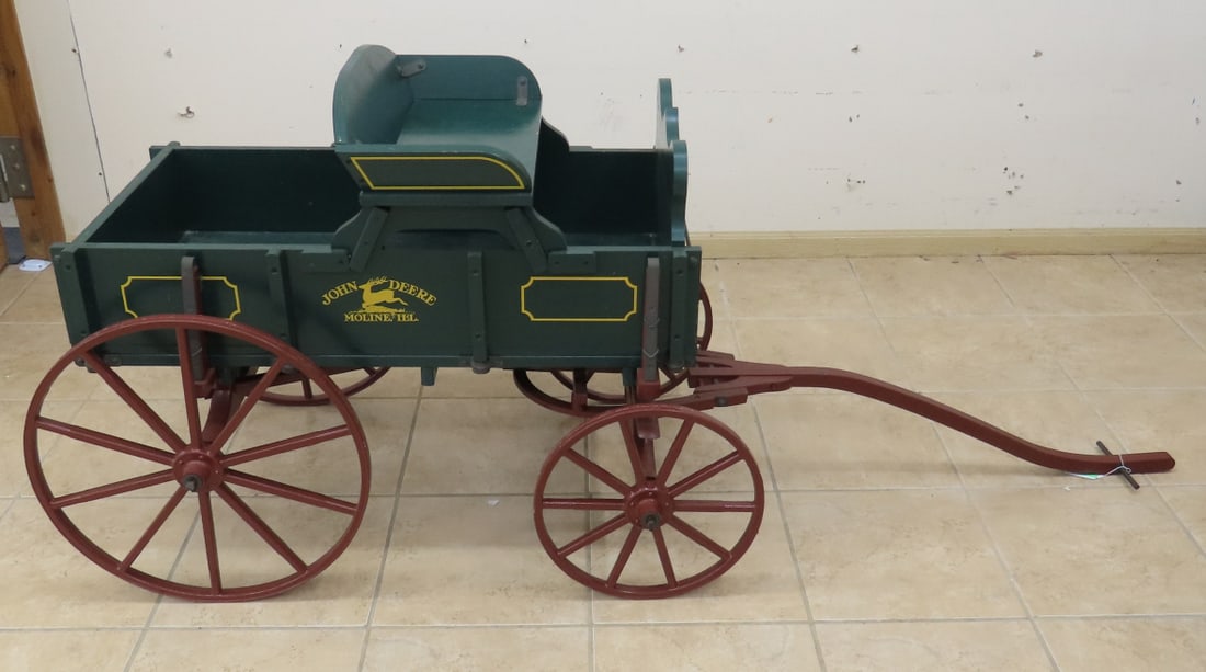 1980's John Deere Goat Wagon - 6