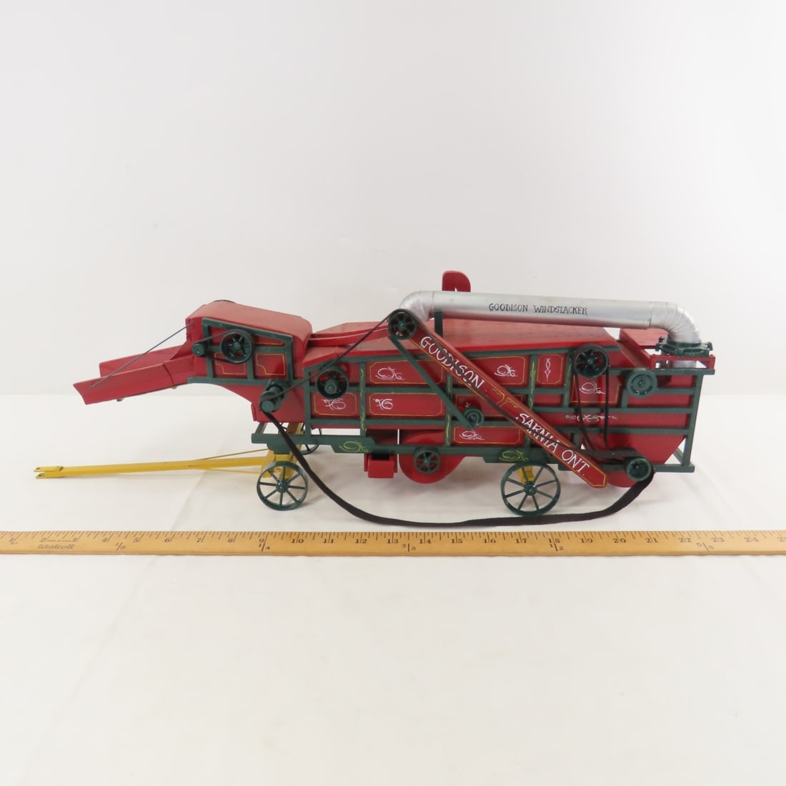 Teeswater Custom Goodison Windstacker Thresher - 2