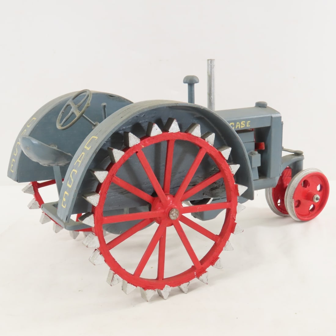 Marvin Kruse Scratch Built Wood Case CC 42 Tractor - 5