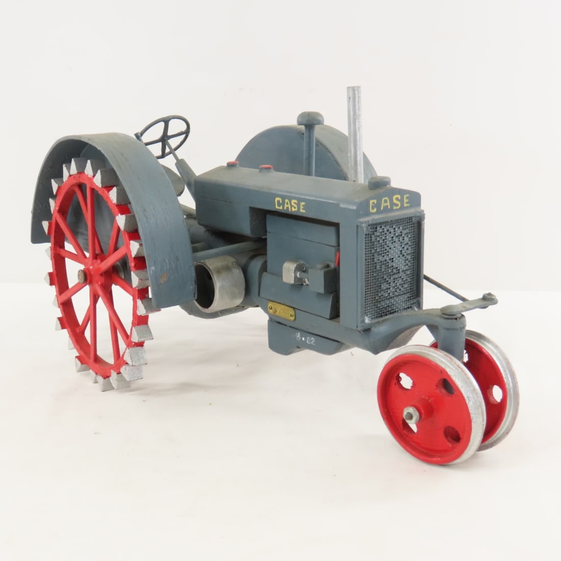 Marvin Kruse Scratch Built Wood Case CC 42 Tractor - 7