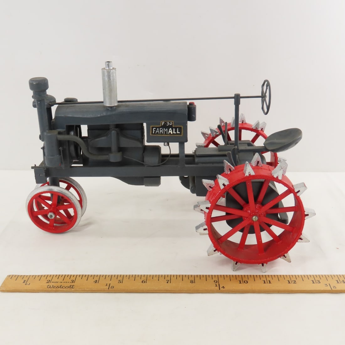 Marvin Kruse Custom Wood F-30 Farmall Tractor - 2
