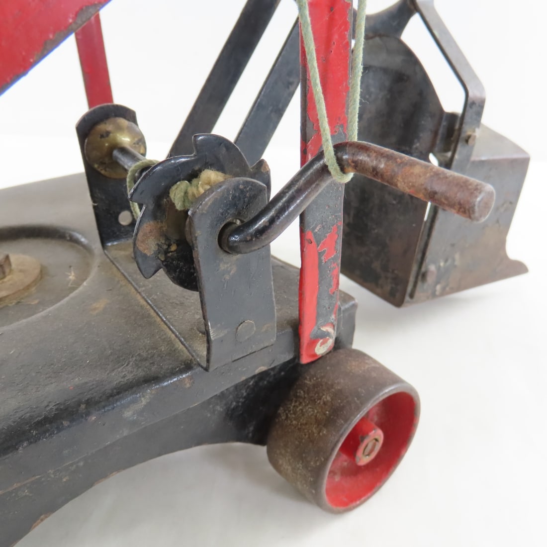 1920's Buddy L Pressed Steel Steam Shovel - 11