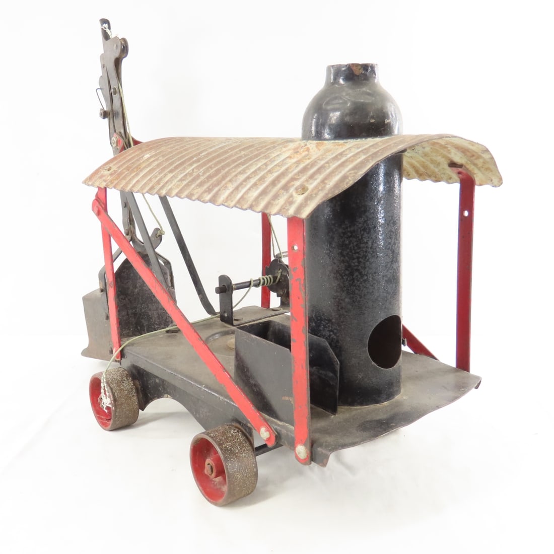 1920's Buddy L Pressed Steel Steam Shovel - 3