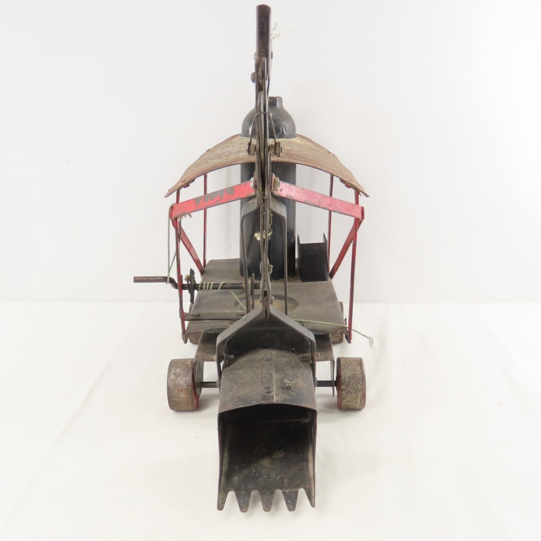 1920's Buddy L Pressed Steel Steam Shovel - 8