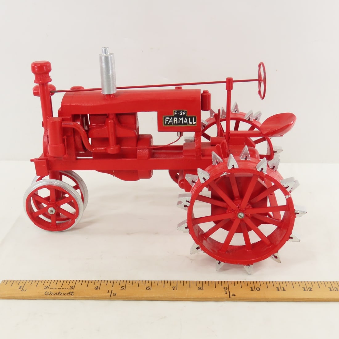Marvin Kruse Custom Wood Farmall F-20 Tractor - 2