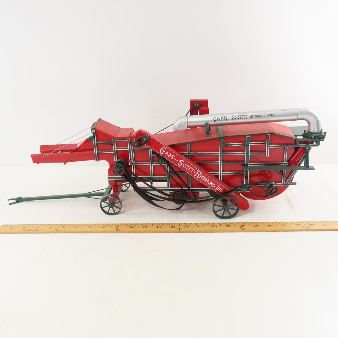 Teeswater Custom Rumley Gaar-Scott Thresher - 2