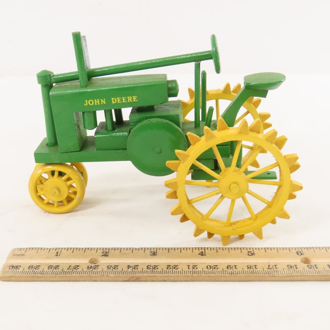 3 Darrel Thompson Wood John Deere Tractors - 2
