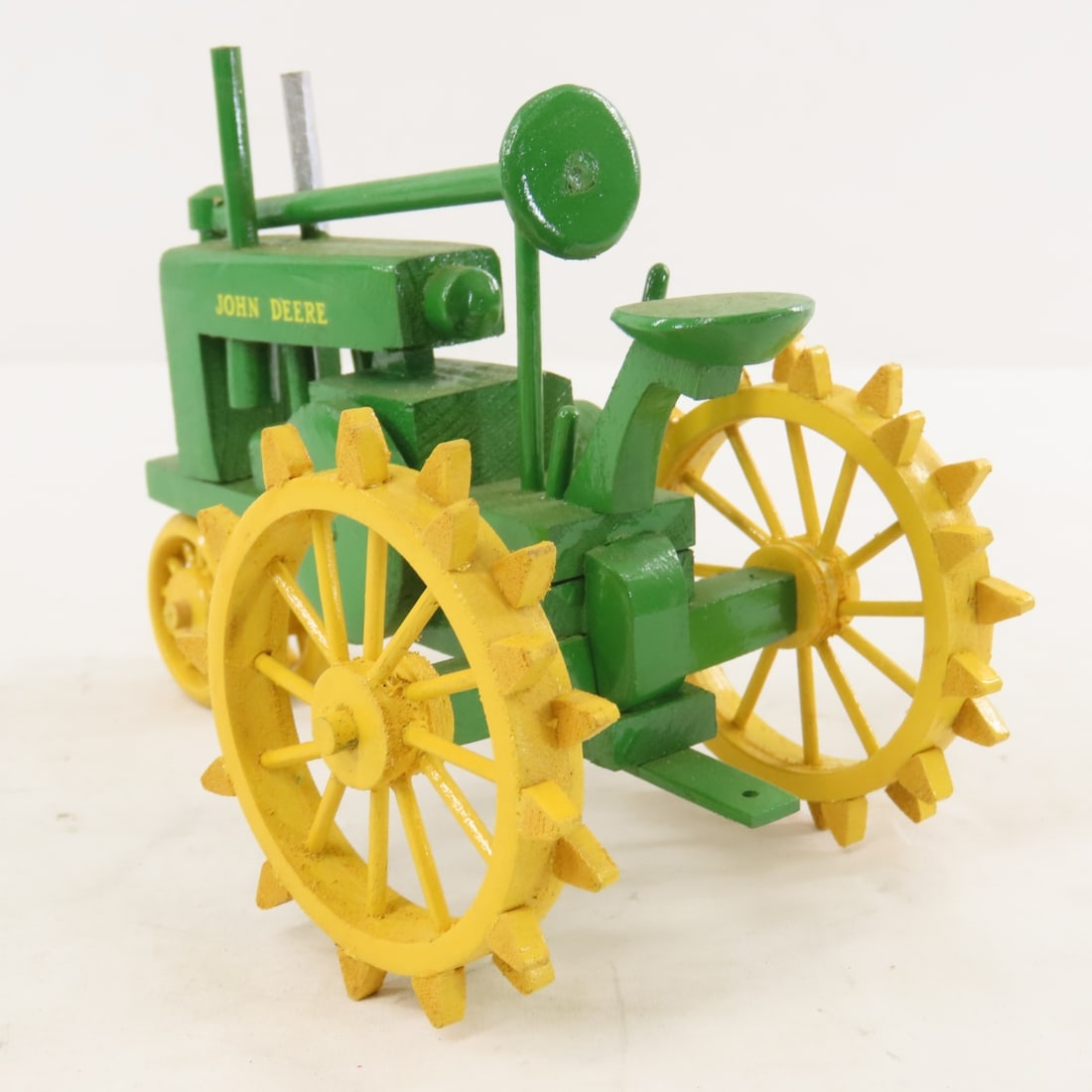 3 Darrel Thompson Wood John Deere Tractors - 3