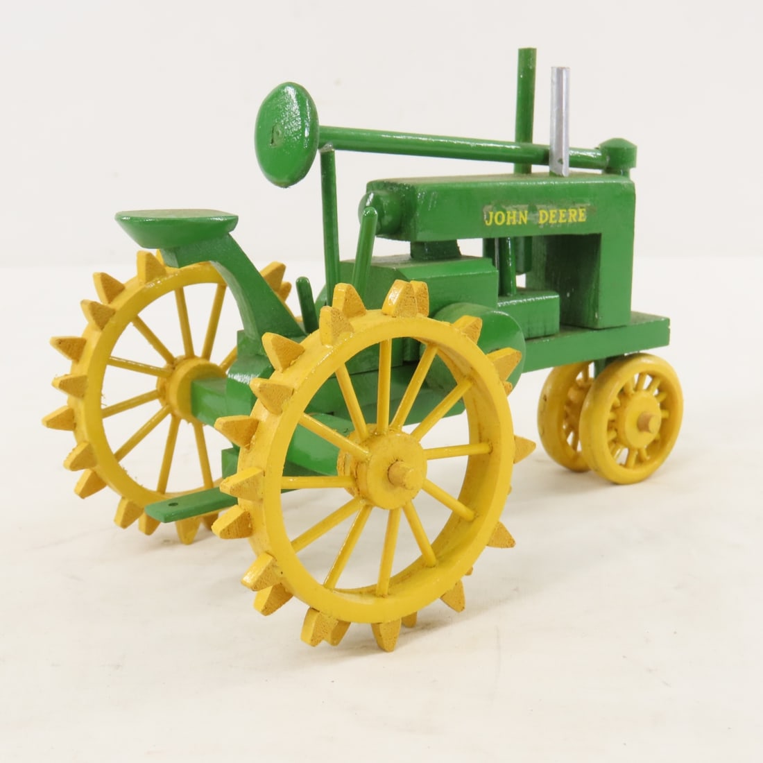 3 Darrel Thompson Wood John Deere Tractors - 5
