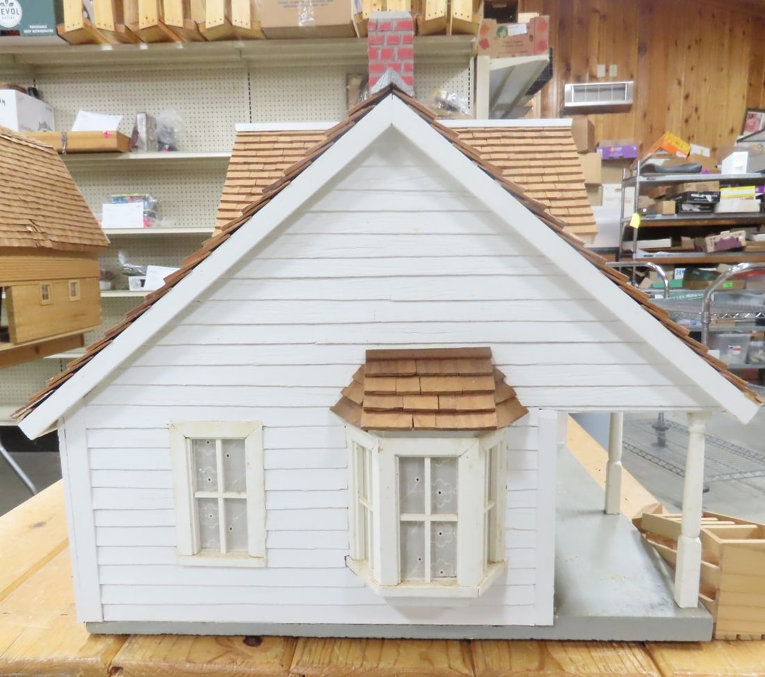Scratch Built Wood Farmhouse & Hog Barn - 3