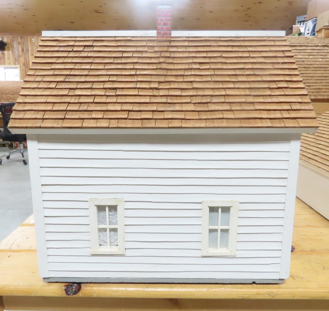 Scratch Built Wood Farmhouse & Hog Barn - 5