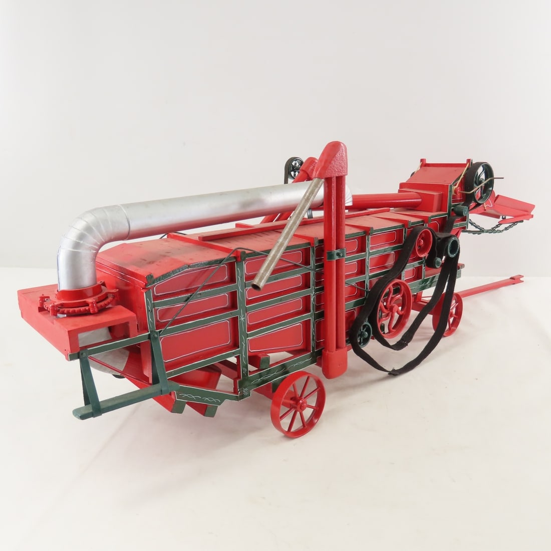 Teeswater Custom Wood Case Threshing Machine - 5