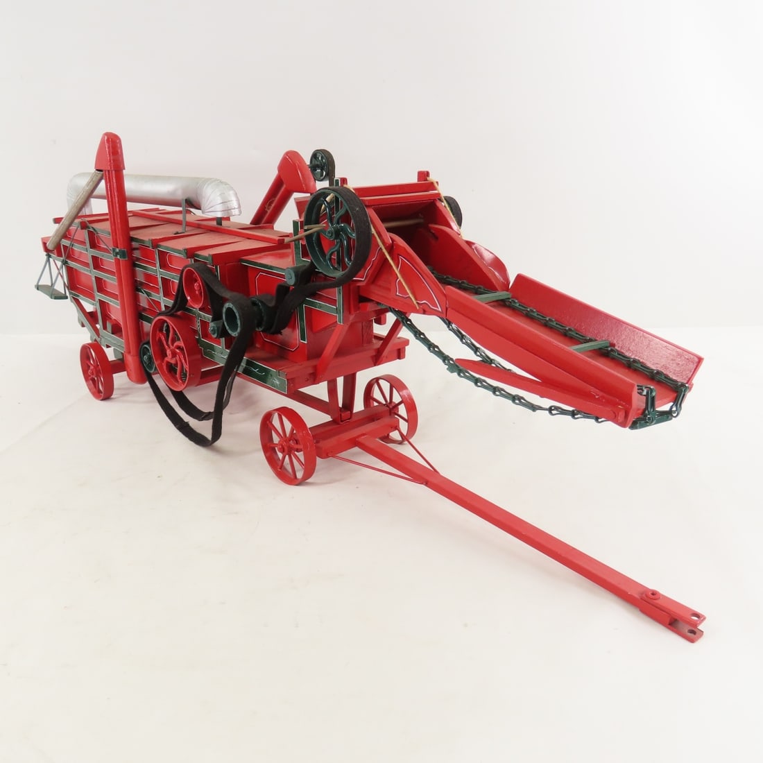 Teeswater Custom Wood Case Threshing Machine - 7