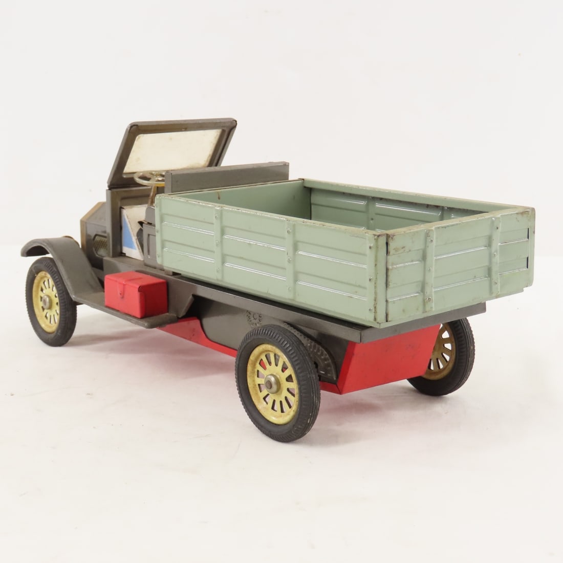 Vintage Japan Tin Litho Friction Old-Timer Truck - 3
