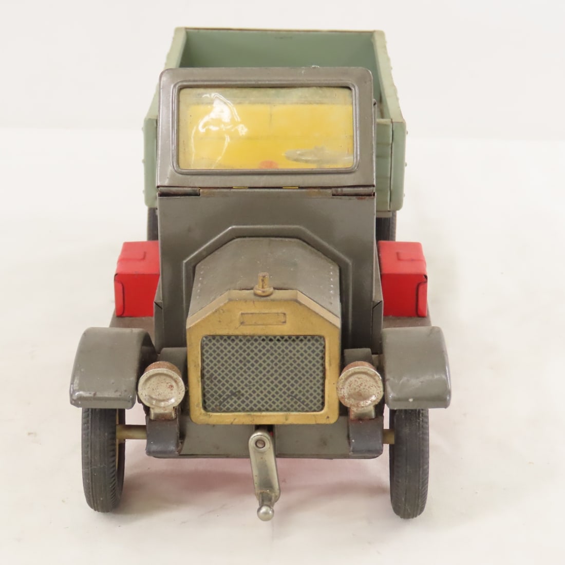 Vintage Japan Tin Litho Friction Old-Timer Truck - 8
