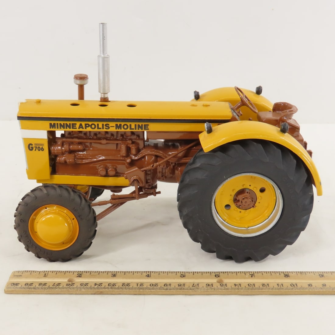 Mohr Custom Minn-Moline G706 Brown Belly Tractor - 2