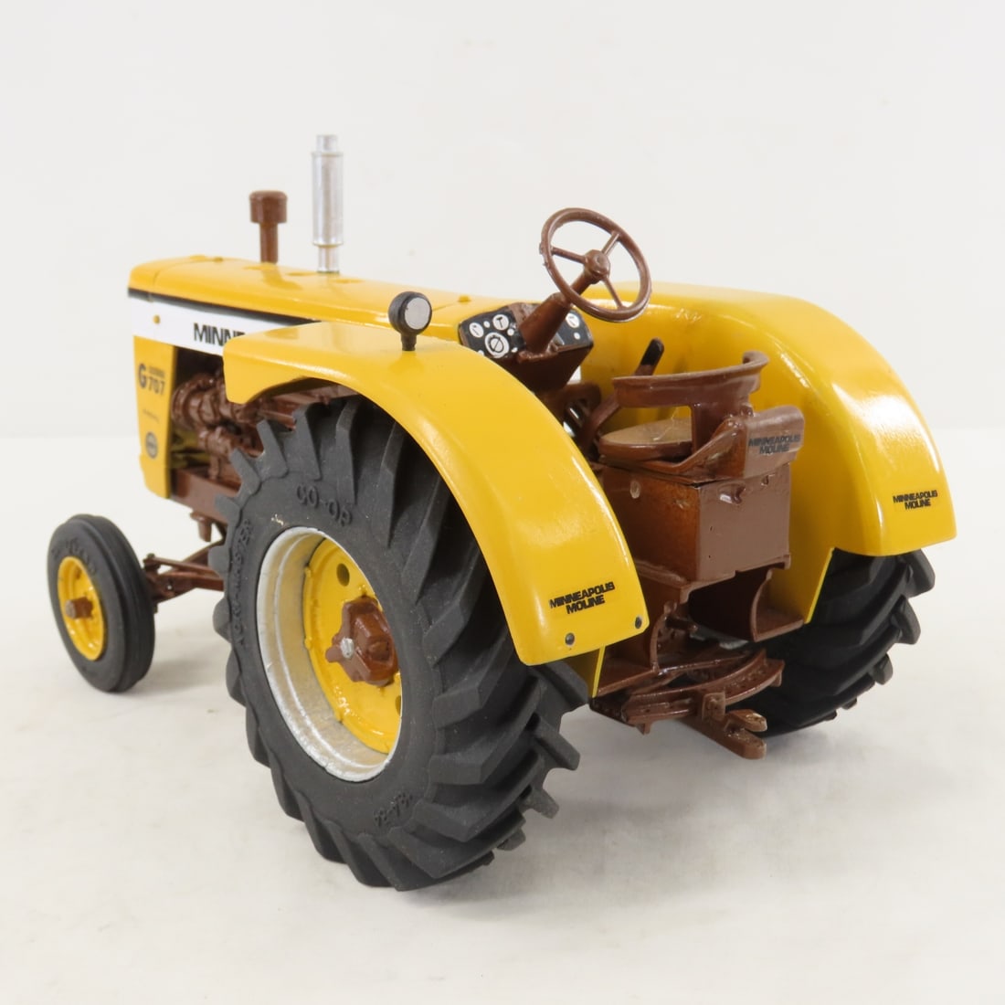 Custom Minneapolis-Moline G707 Brown Belly Tractor - 3