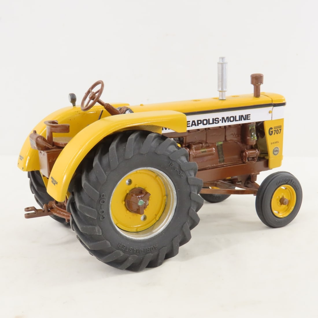 Custom Minneapolis-Moline G707 Brown Belly Tractor - 5