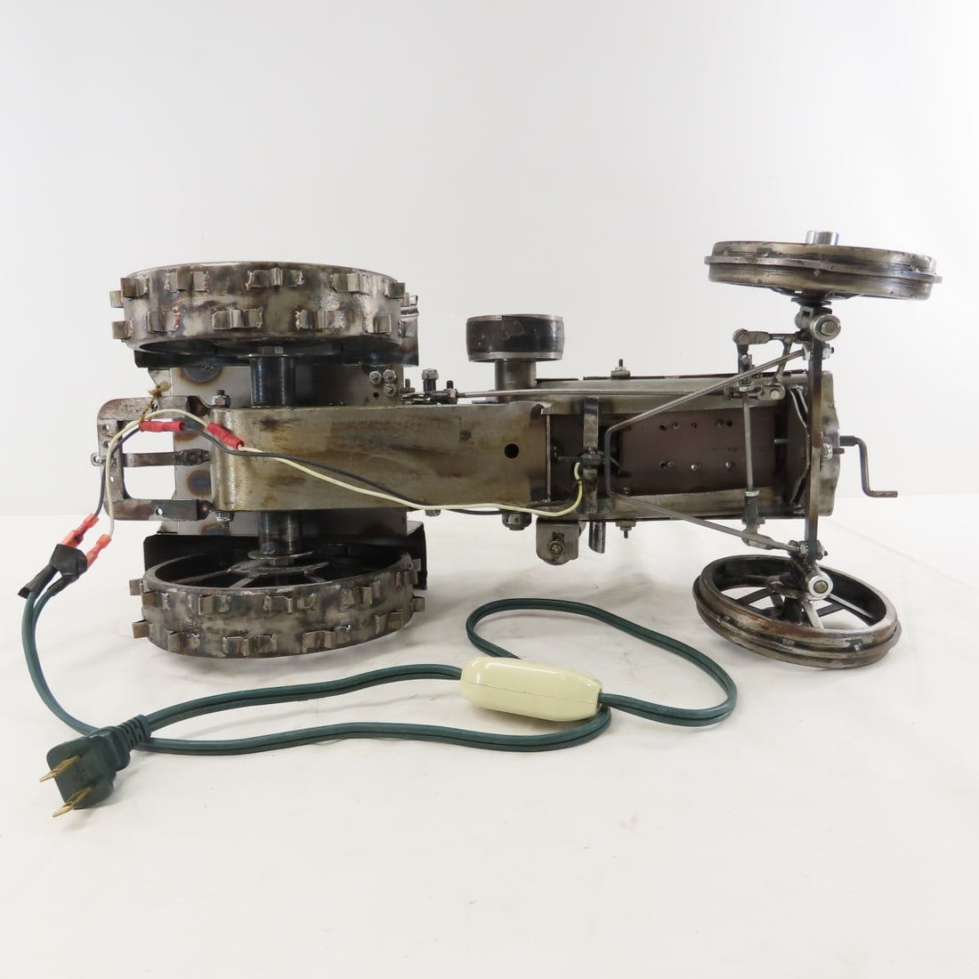 Scratch Built 1/8 Metal Tractor with Motor - 10