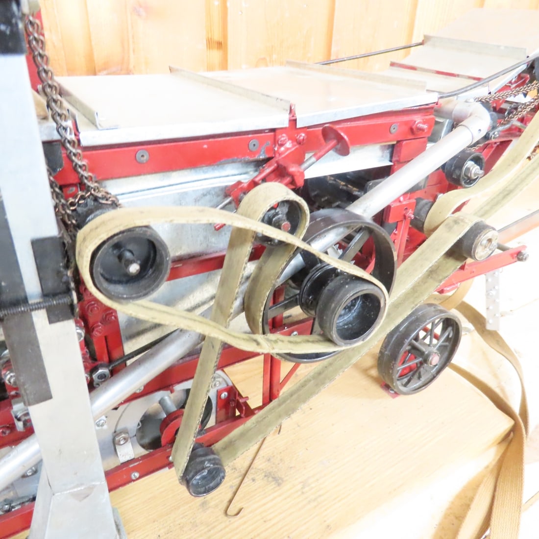Ken Sunderland Scratch Built Wood Bros Thresher - 3