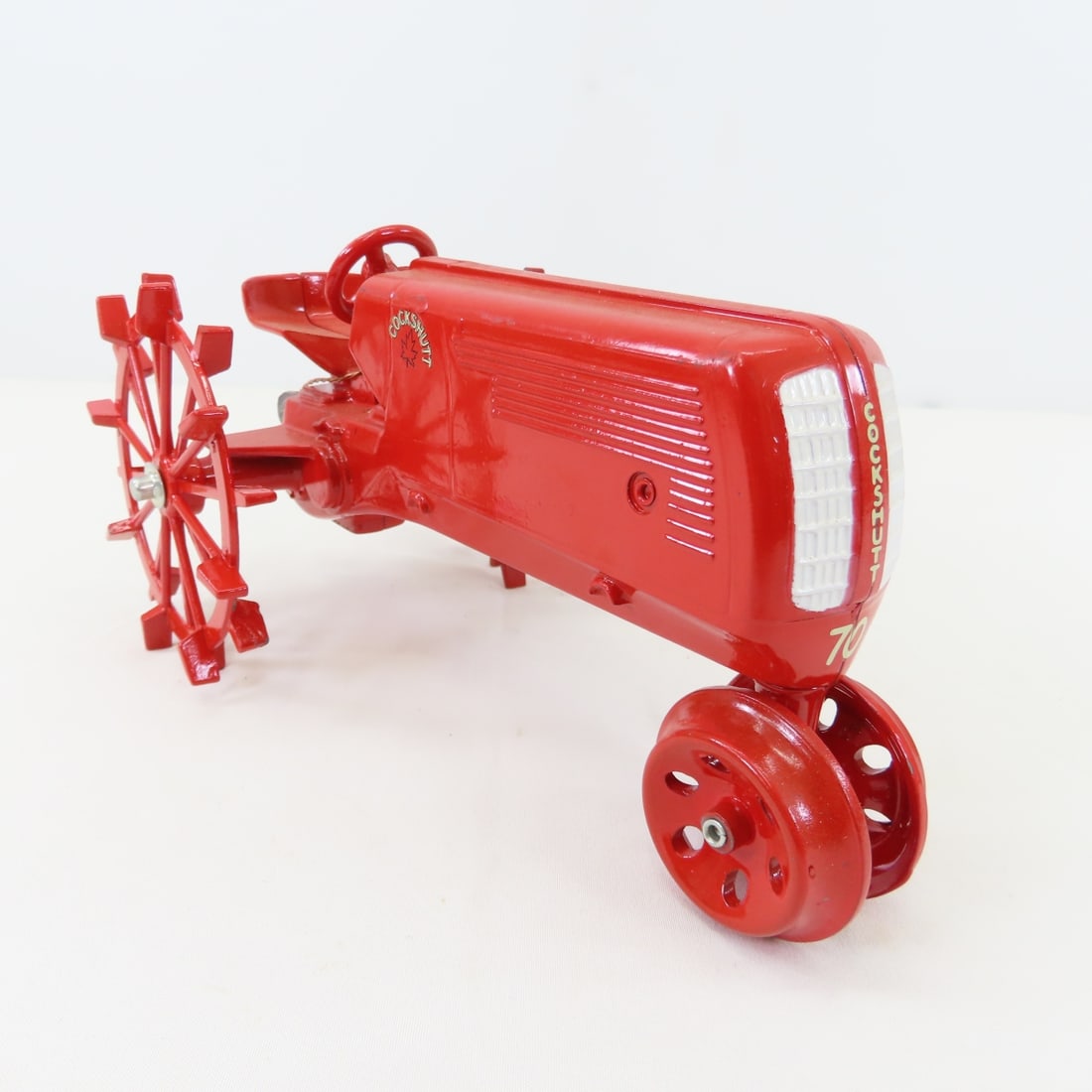 JLE Cockshutt 70 Steel Wheel Row Crop Tractor - 7