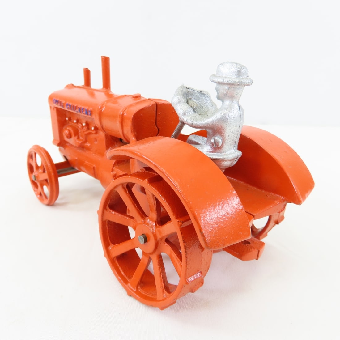 Bob Gray Cast Iron Allis-Chalmers Tractor w/Driver - 3