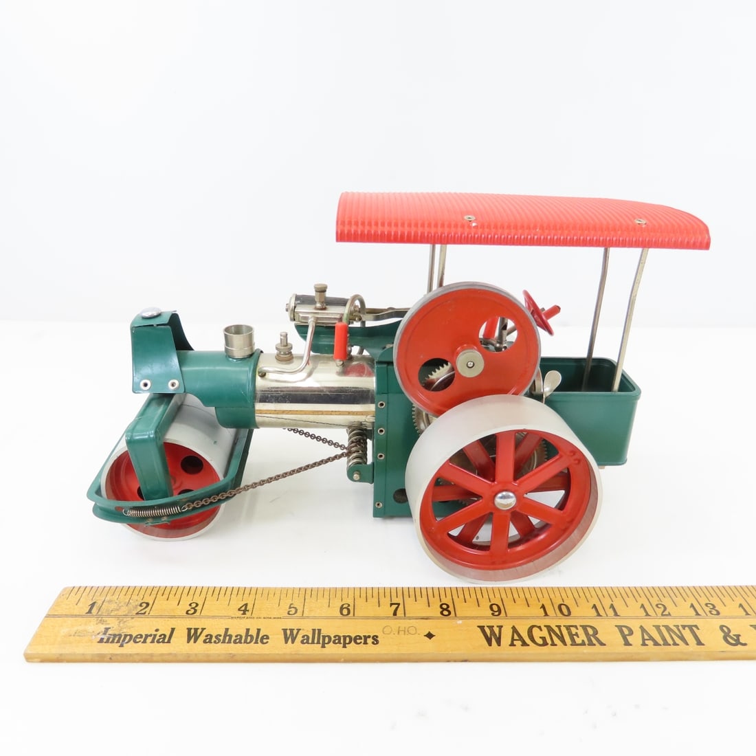 Vintage Wilesco Old Smoky Steam Engine - 2