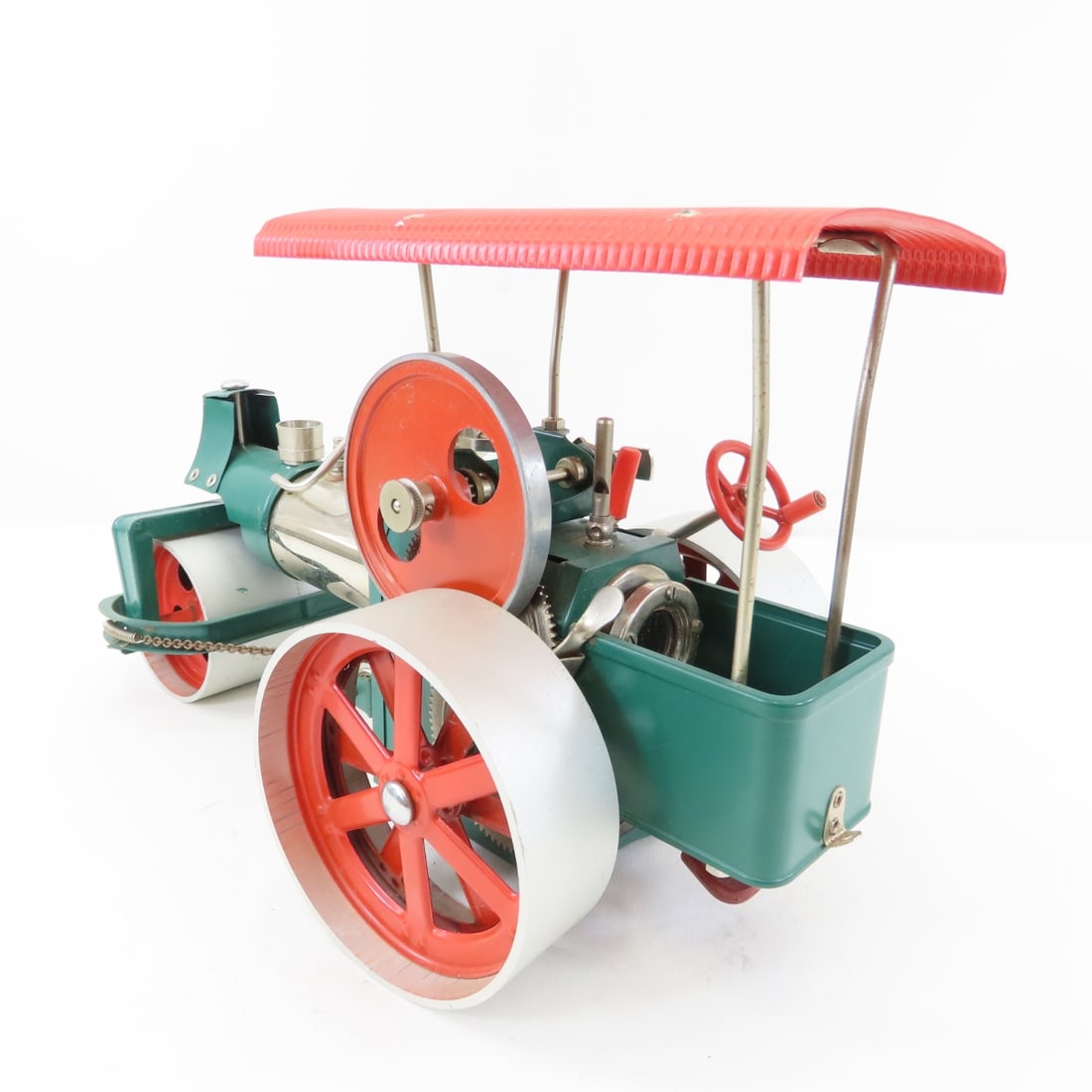 Vintage Wilesco Old Smoky Steam Engine - 3