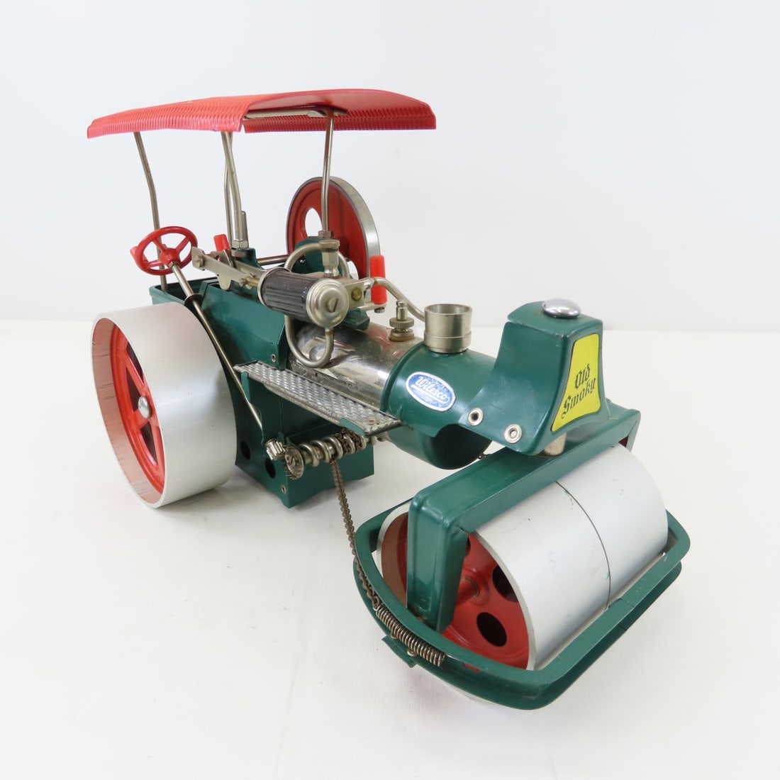 Vintage Wilesco Old Smoky Steam Engine - 7