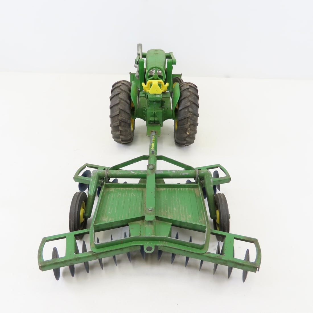 ERTL John Deere WF Tractor with Loader & Disc - 4