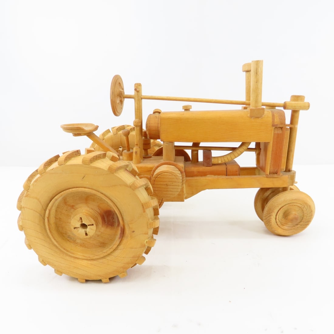 R-D Toys Custom Wood Tractor & 4 Bottom Plow - 7