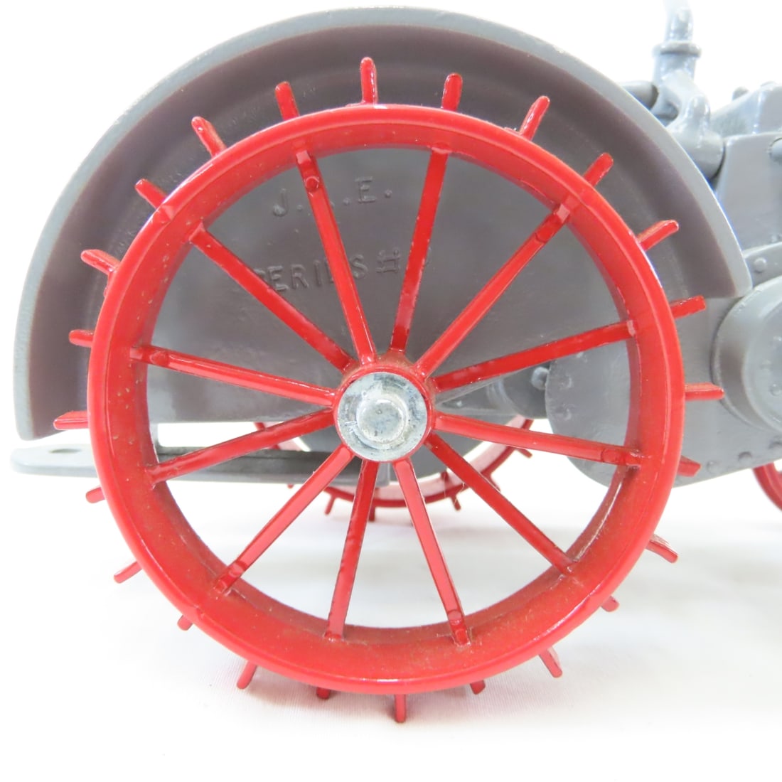 JLE Case Cross Motor Steel Wheel Tractor - 14