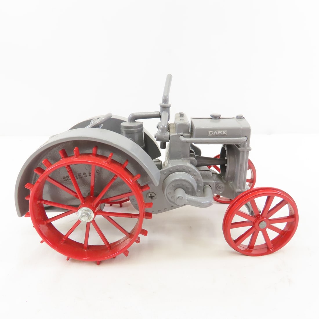JLE Case Cross Motor Steel Wheel Tractor - 6