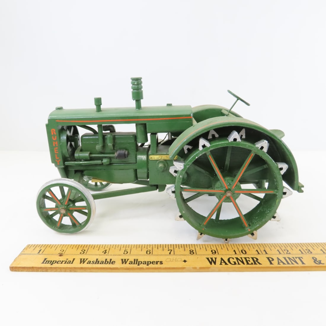 Marvin Kruse Scratch Built Wood Rumley 6 Tractor - 2
