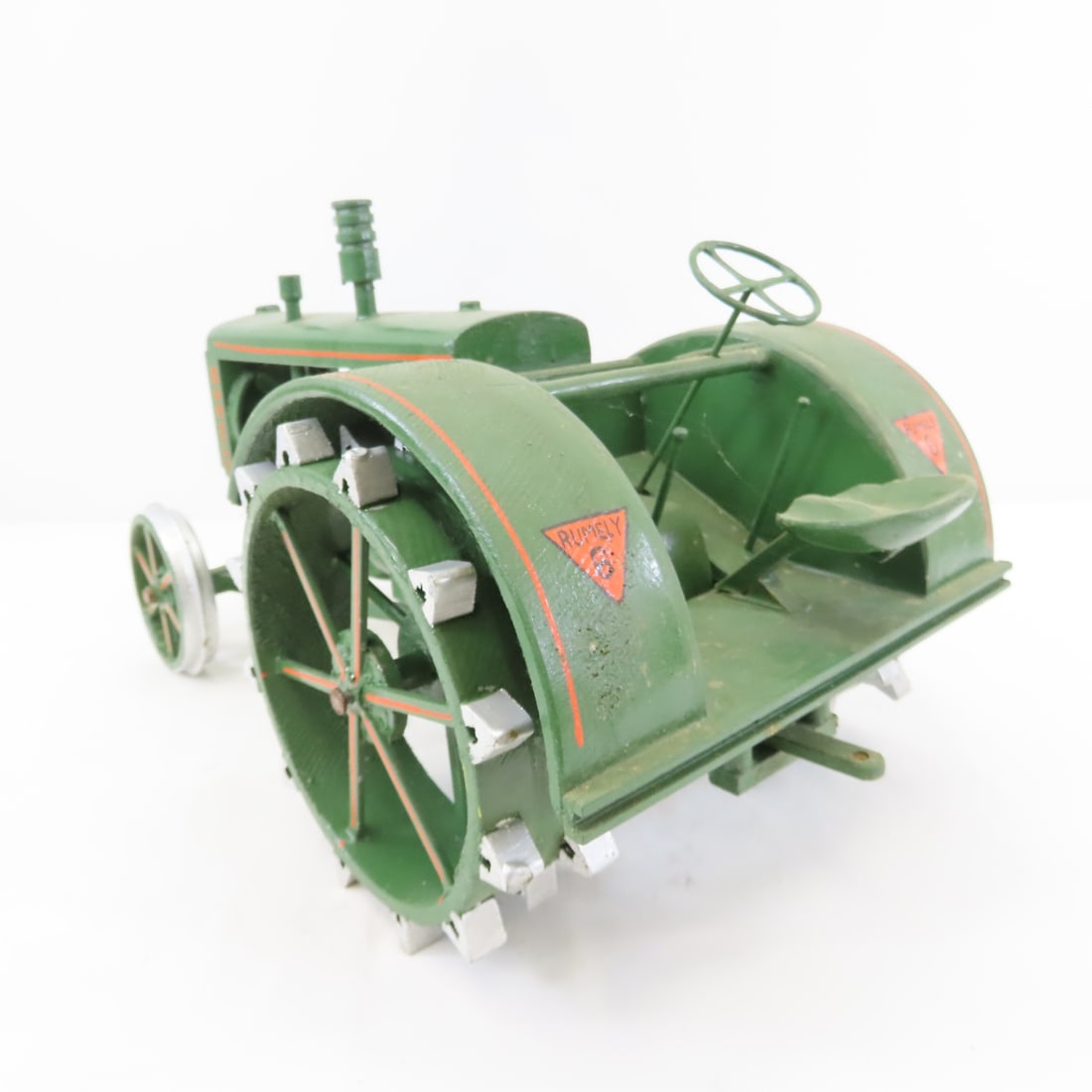 Marvin Kruse Scratch Built Wood Rumley 6 Tractor - 3