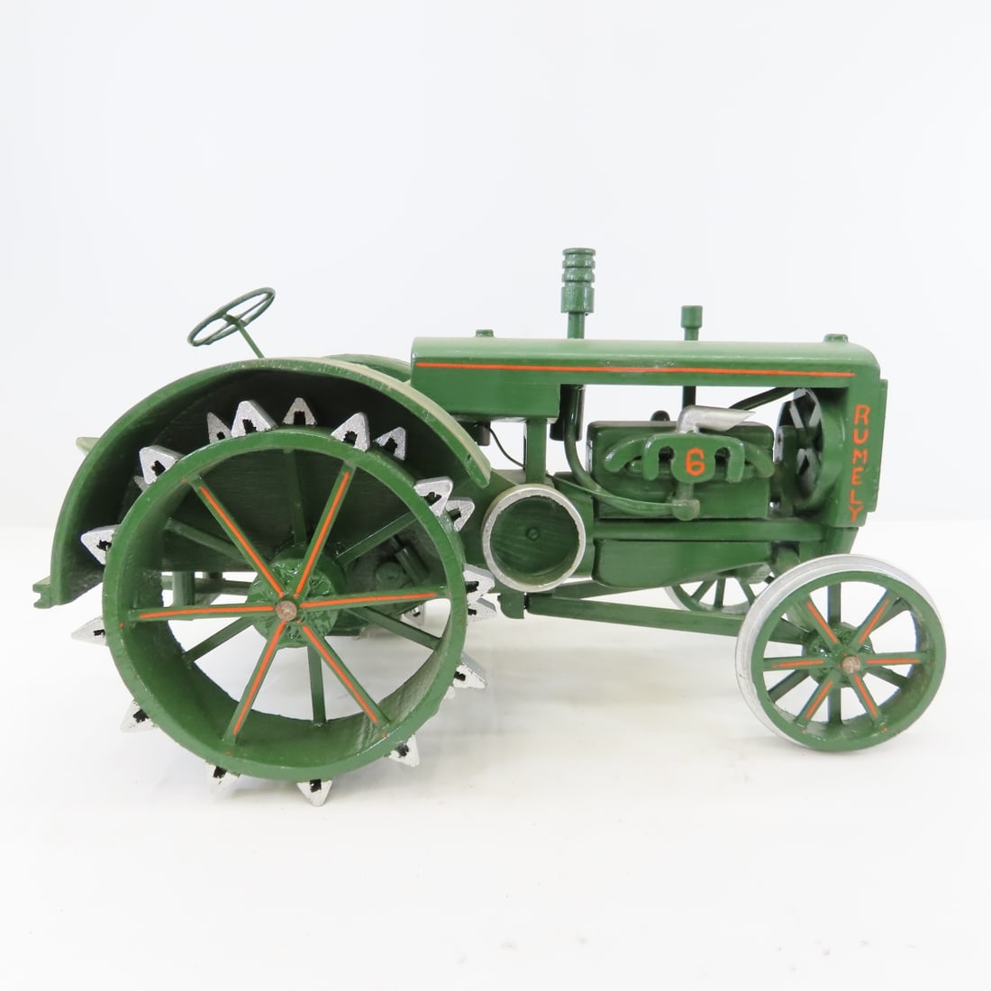 Marvin Kruse Scratch Built Wood Rumley 6 Tractor - 6