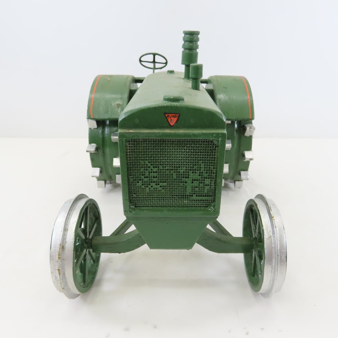 Marvin Kruse Scratch Built Wood Rumley 6 Tractor - 8