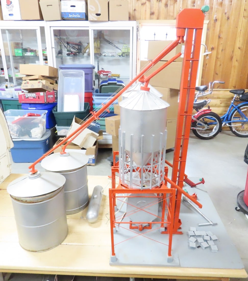 Scratch Built Grain Handling Facility - 2