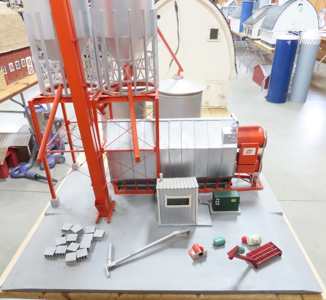 Scratch Built Grain Handling Facility - 3