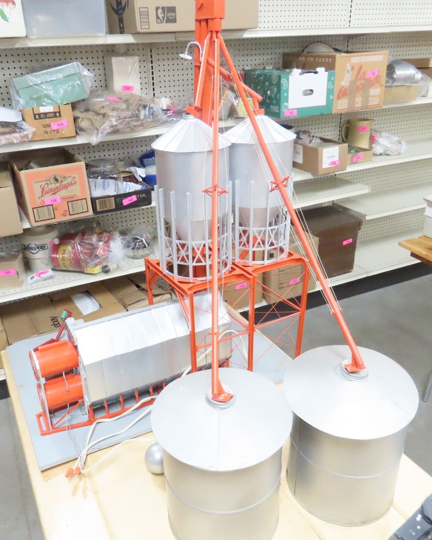 Scratch Built Grain Handling Facility - 4